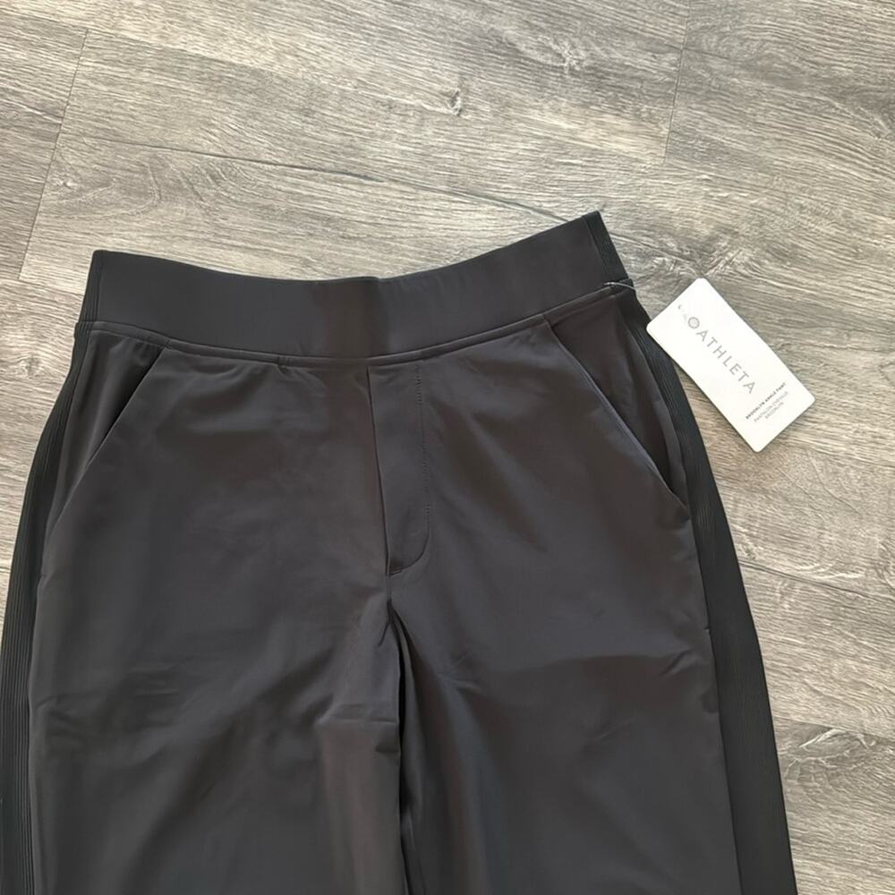 NWT Athleta Brooklyn Mid Rise Ankle Pant Black Size 6 - Picture 3 of 15